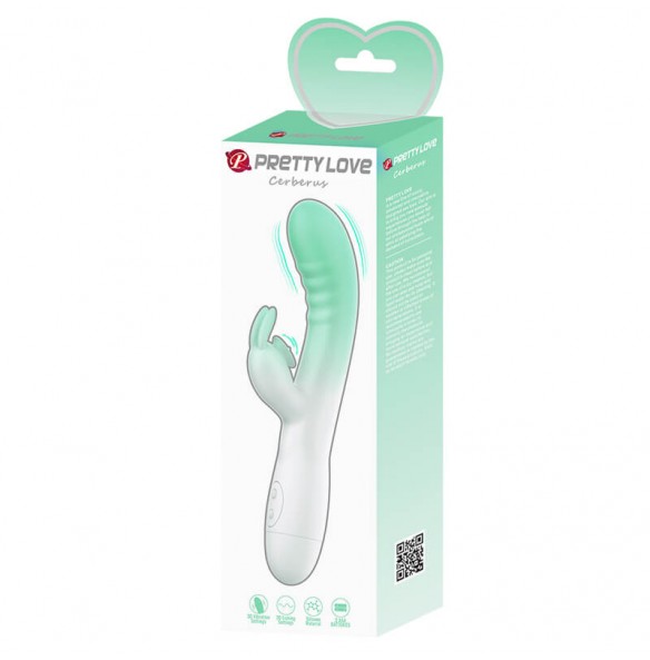 PRETTY LOVE - Cerberus Wand Vibrator (Battery - Green) PRETTY LOVE - Cerberus Wand Vibrator (Battery - Green)